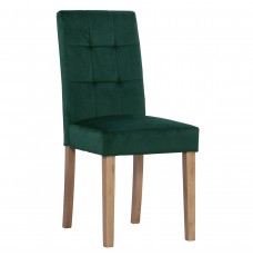 Moreton Oak Forest Velvet Chair